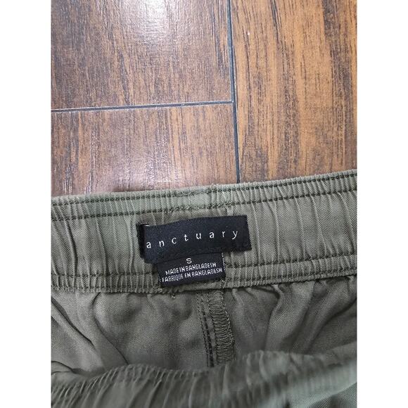 Sanctuary Cargo Pants Size Small Green Lightweight New - Picture 3 of 3